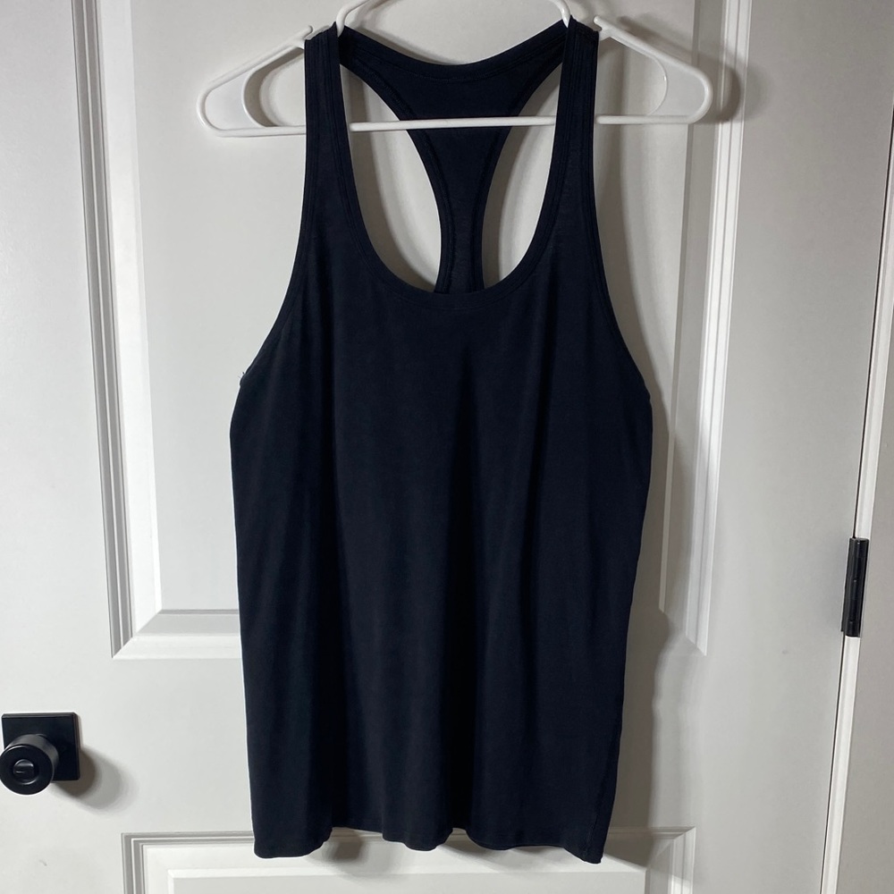 lululemon athletica Classic Black Tank Top